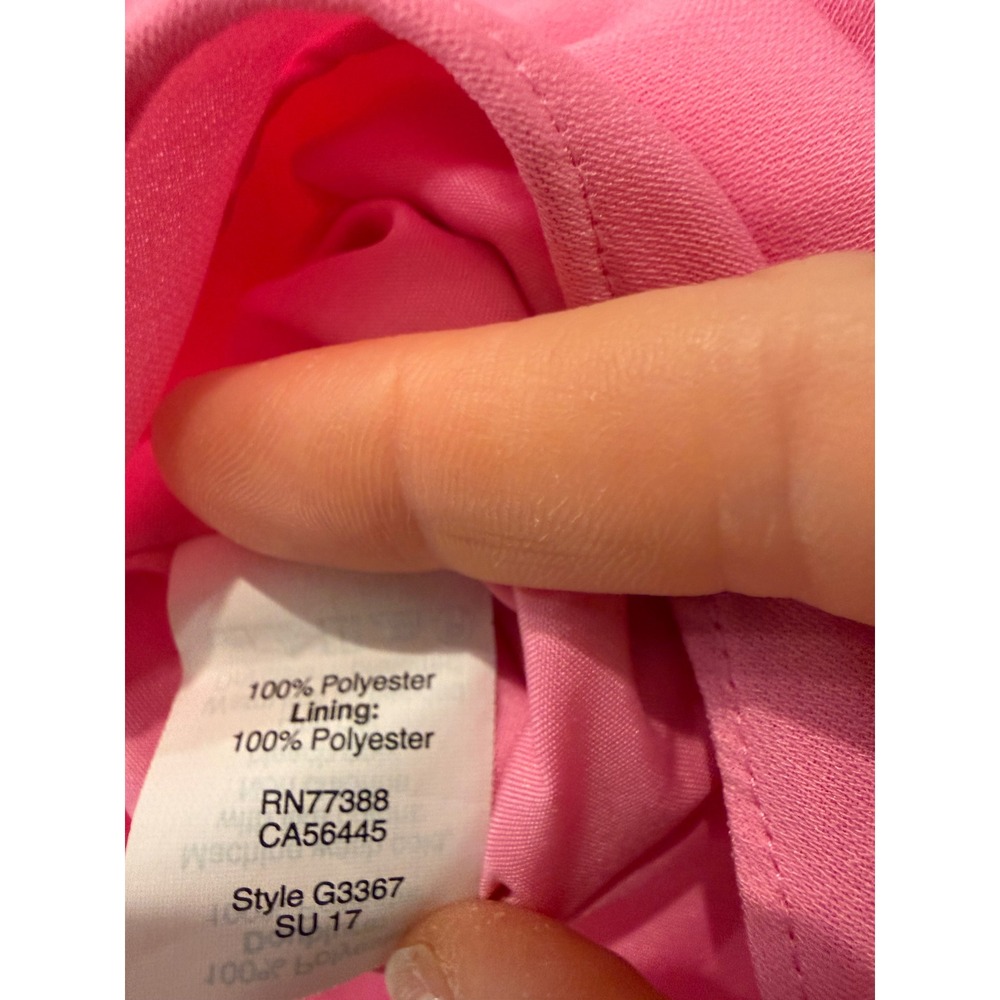 J.Crew Pink Scalloped V-Neck Racerback Camisole Tank Top Womens 4 - Picture 3 of 9